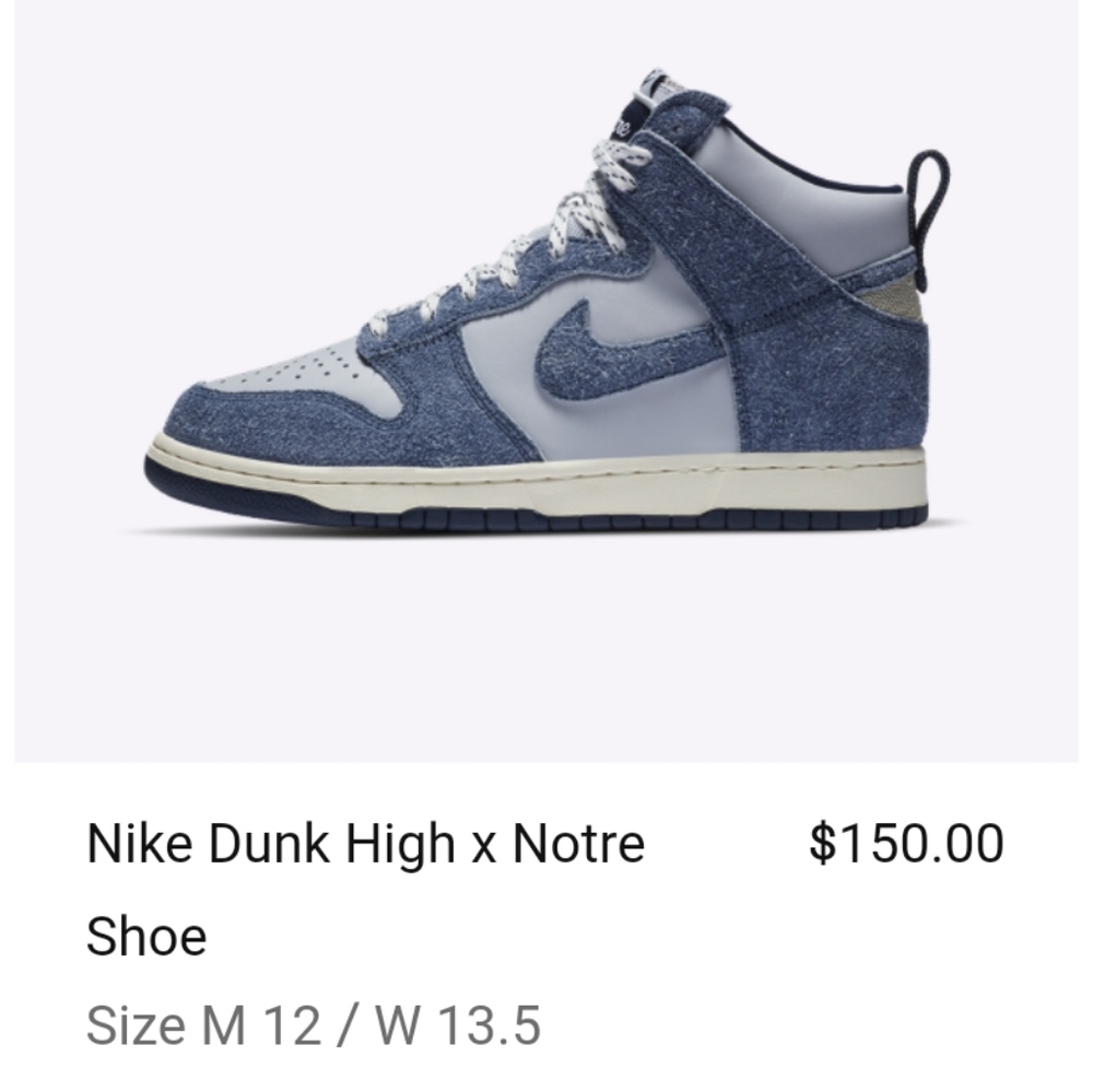 Nike Dunk Notre